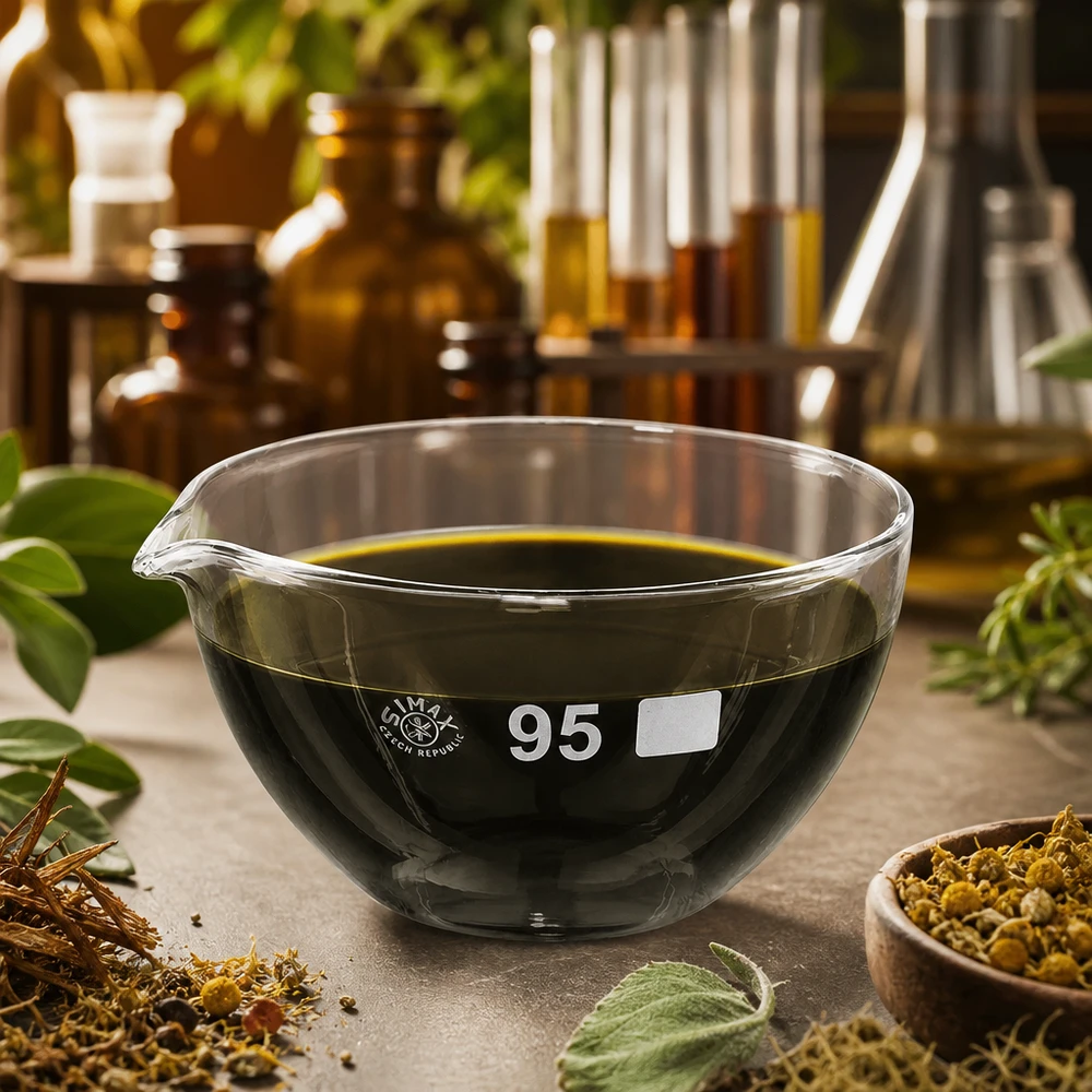 170ml Abdampfschale Borosilikat mit Ausguss ø95mm für professionellen Laboreinsatz bei Pacadura.de