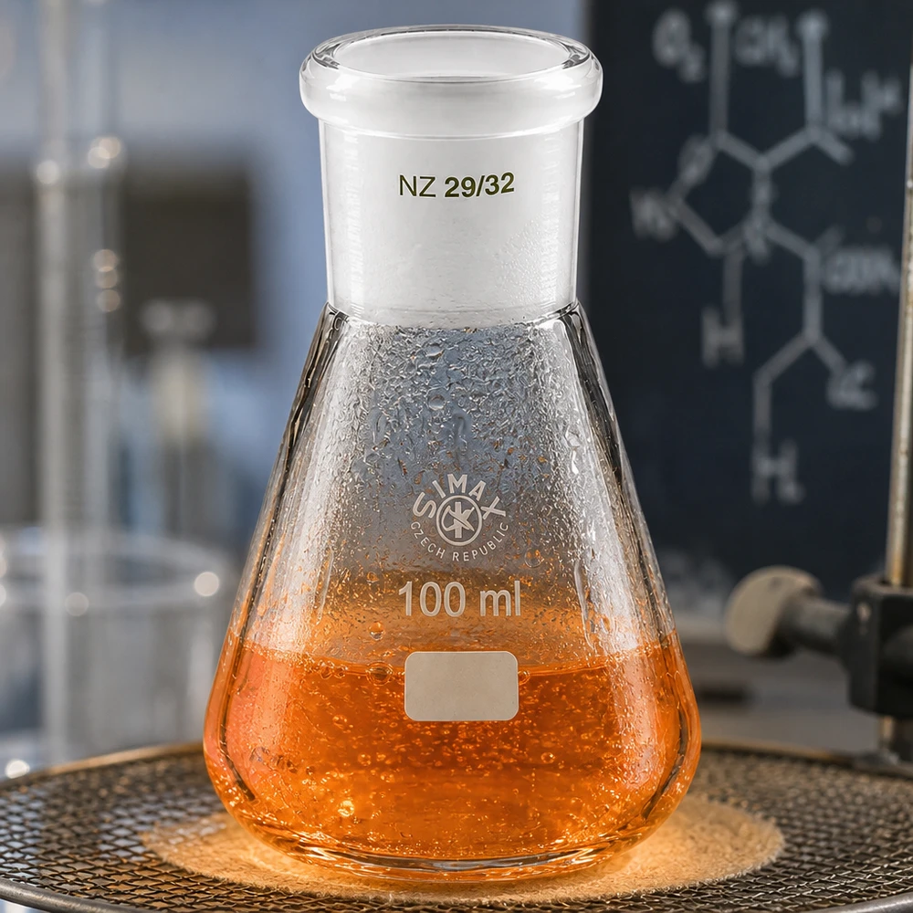 Erlenmeyerkolben 100ml mit Normschliff (29/32) Erlenmeyerkolben 100ml mit Normschliff (29/32)