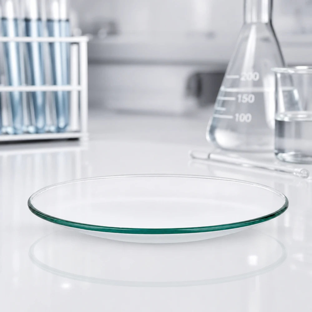 Uhrglasschale ø60 mm Uhrglasschale aus Borosilikatglas 60mm Durchmesser für professionelle Laboranwendungen bei Pacadura