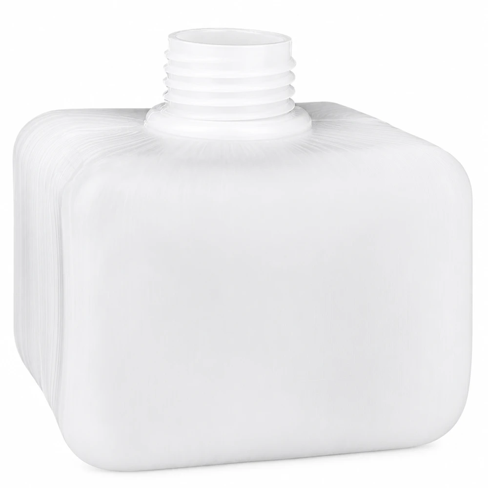 Chemikalienflasche 250ml Enghals PE-HD GL28 weiß quadratisch für gewerblichen Einsatz Pacadura