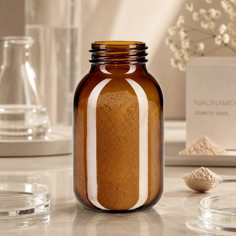 500ml Weithalsflasche Braunglas 500ml Weithalsflasche aus Braunglas für professionelle Lagerung von Pulvern und Granulaten im Fachhandel