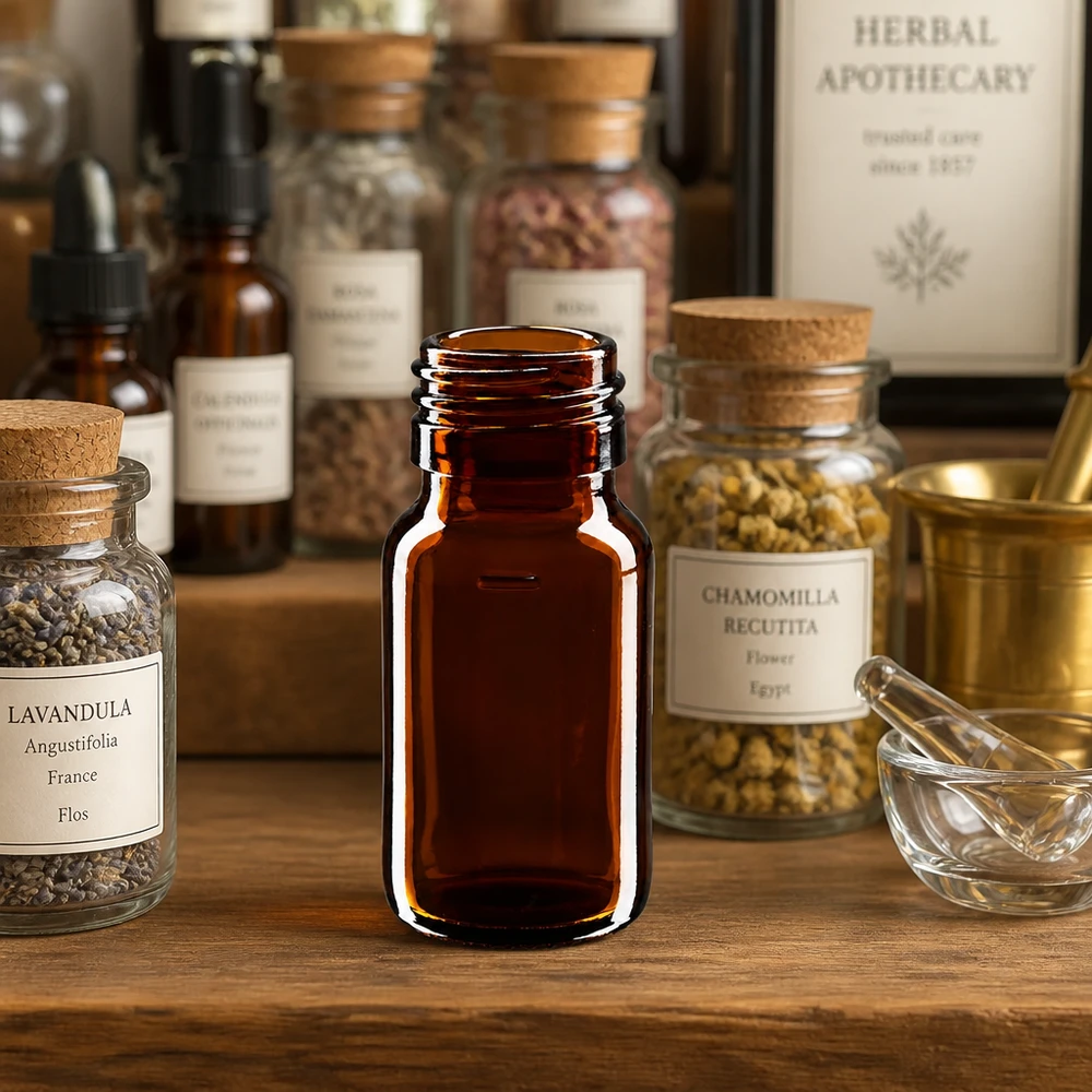 30ml Medizinflasche braun, ohne Verschluss PP28 ApoGlas 30ml Medizinflasche braun Glas PP28 Gewinde ohne Verschluss für Apotheke Labor pharmazeutische Anwendungen