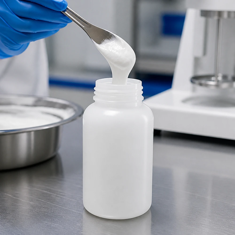 500ml Weithals-Laborflasche aus HDPE für professionellen Laboreinsatz beim Abfüllen von Chemikalien