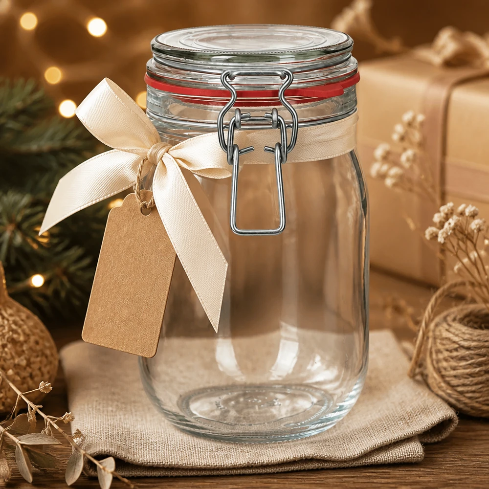 1140ml Vorratsglas Typ G mit Bügelverschluss UN.. 1140ml Vorratsglas mit Bügelverschluss für professionelle Lebensmittellagerung im Fachhandel bei Pacadura