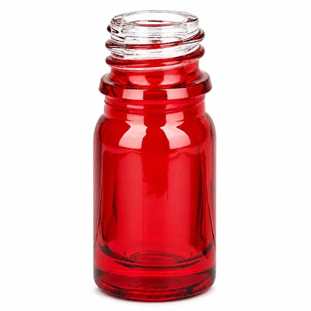 5ml Apothekerflasche RedLine UT18/5 UNiTWIST aus rotem Glas für professionelle Anwendung bei Pacadura.de