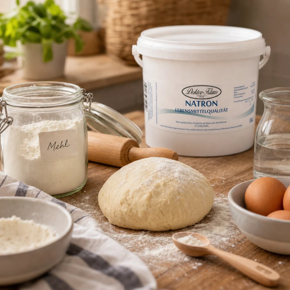 5kg Natron Doktor Klaus Lebensmittelqualität für Gewerbetreibende Bäckereien Konditoreien professioneller Backeinsatz