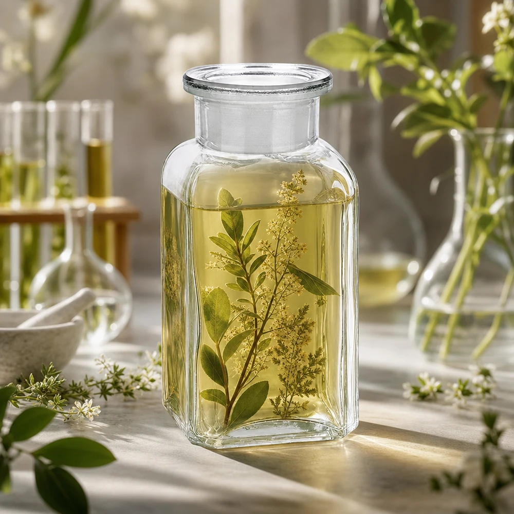 Vierkantflasche 100ml Klarglas Weithals mit Glasstopfen für professionelle Labor- und Pharmaanwendungen