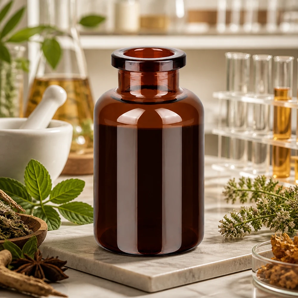 Injektionsflasche Braunglas 20ml für pharmazeutischen und laborchemischen Einsatz im Fachhandel