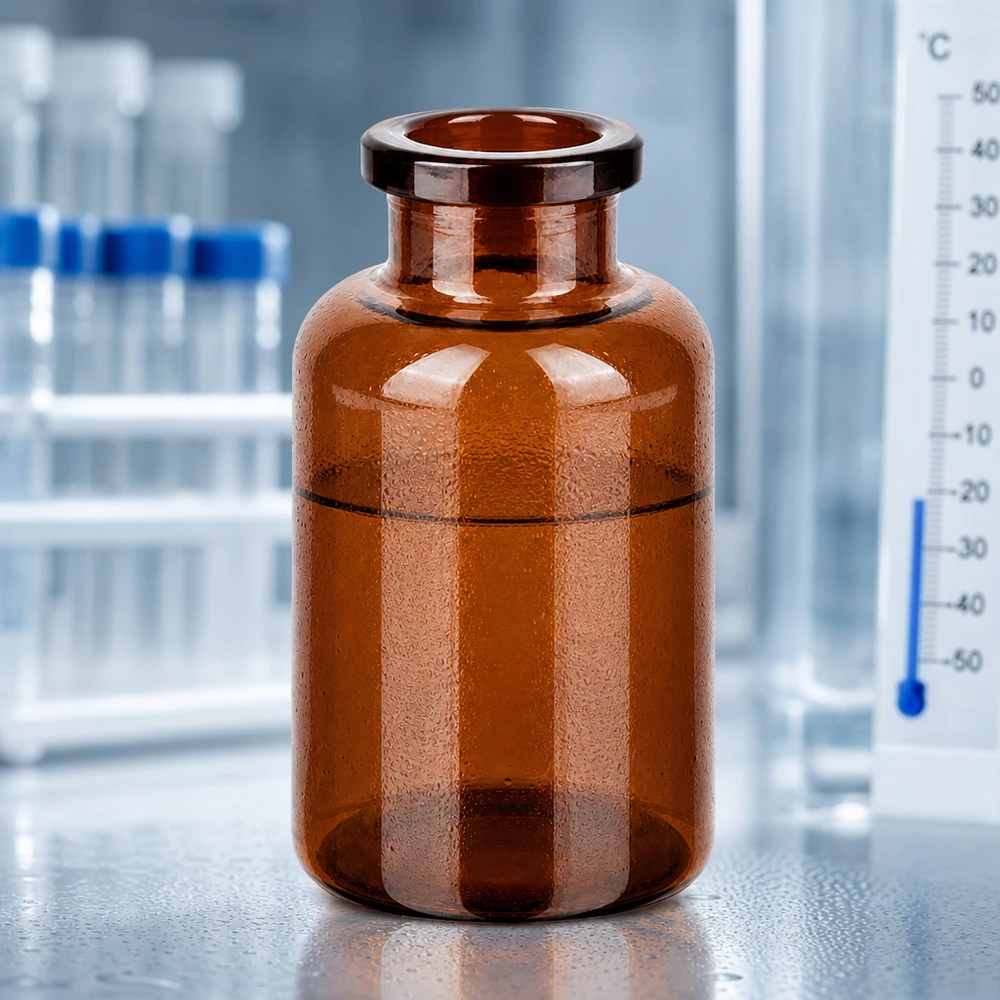 Injektionsflasche Braunglas 20ml Injektionsflasche Braunglas 20ml für pharmazeutischen und labortechnischen Einsatz im Fachhandel