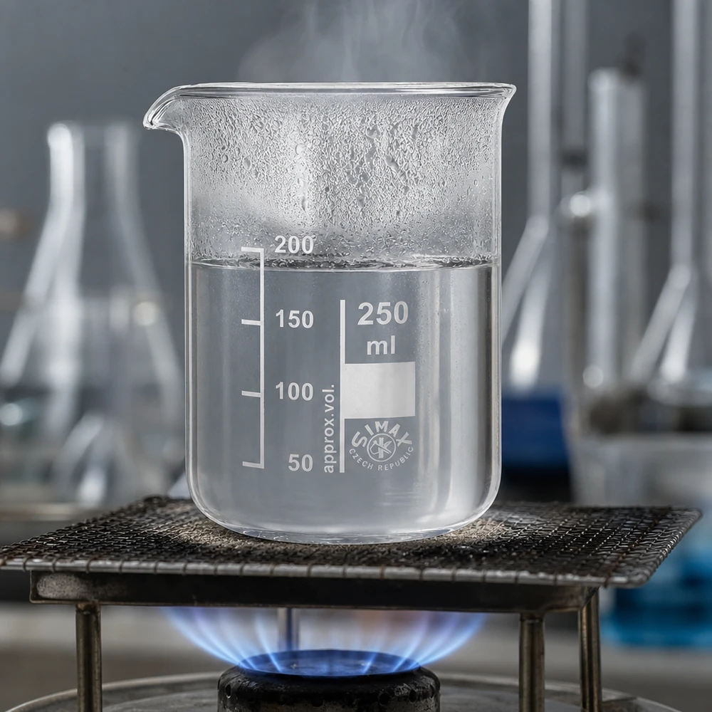 Becherglas 250ml aus Borosilikatglas niedrige Form für professionelle Laboranwendungen bei Pacadura.de