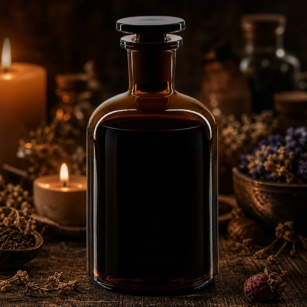 Rundschulterflasche 250ml Braunglas Enghals mit Glasstopfen für professionellen Laboreinsatz