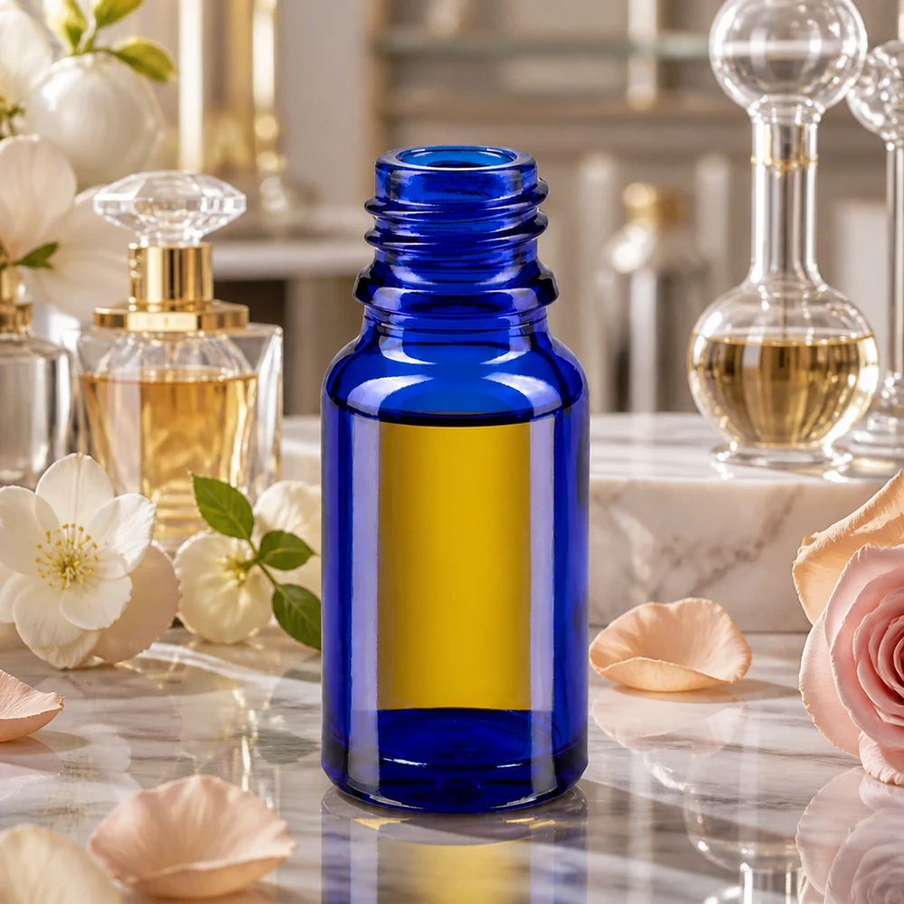 Tropfflasche 10ml DIN 18 BLAUGLAS 10ml blaue Apothekenflasche ApoGlas für professionelle Anwendung in Apotheken und Laboren