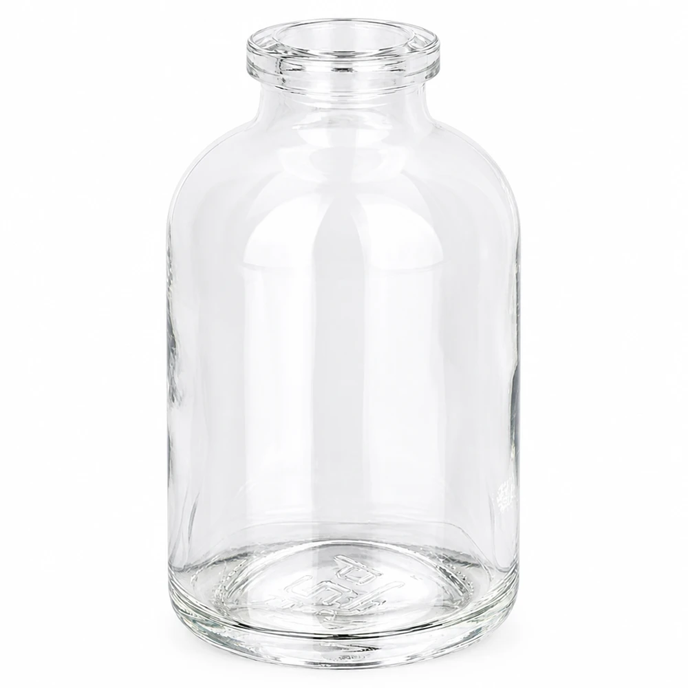 Injektionsflasche Klarglas 50ml Injektionsflasche Klarglas 50ml für pharmazeutische und gewerbliche Anwendungen bei Pacadura.de