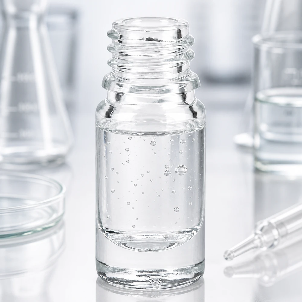 5ml klare Apothekenflasche ApoGlas für professionelle pharmazeutische Anwendung im Fachhandel