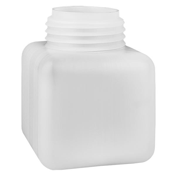Chemiekalienflasche 500ml, Weithals aus PE-HD, naturfarbig Chemiekalienflasche 500ml, Weithals aus PE-HD, naturfarbig