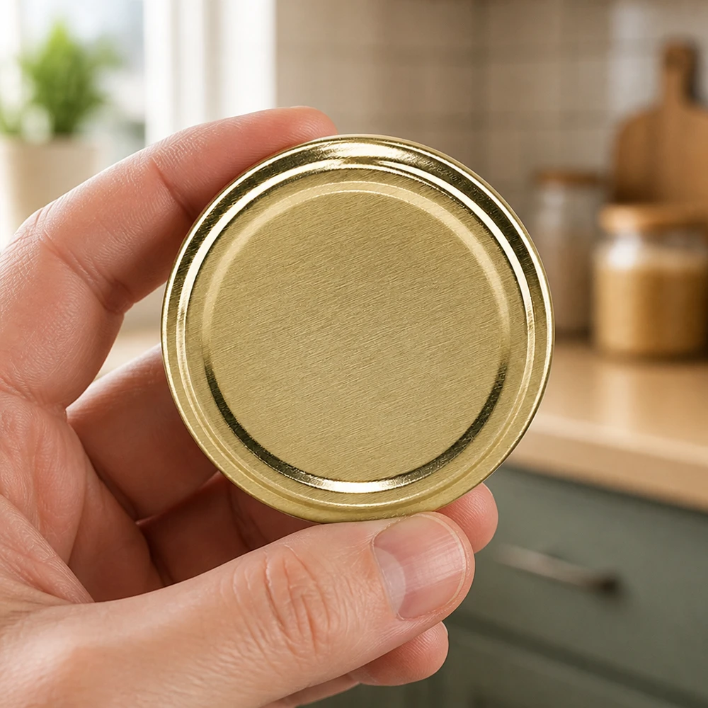 UNiTWIST TO66 Twist-Off-Deckel gold BioSeal BPA-NI unitemp Metalldeckel für Einmachgläser Großhandel