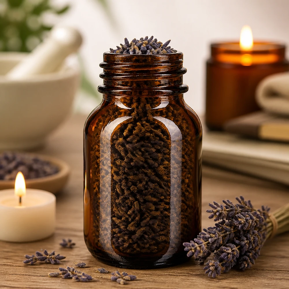 50ml Weithalsflasche Braunglas 50ml Weithalsflasche Braunglas für professionelle Lagerung von Kräutern und Gewürzen im Fachhandel