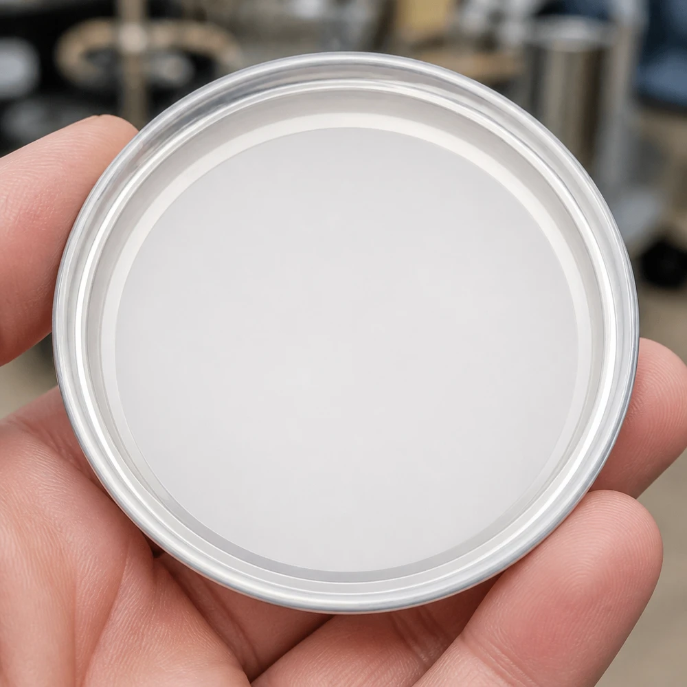 63mm BasicSeal Twist-Off Deckel TO63 weiß aus Metall für Gläser professioneller Einsatz im Lebensmittelbereich