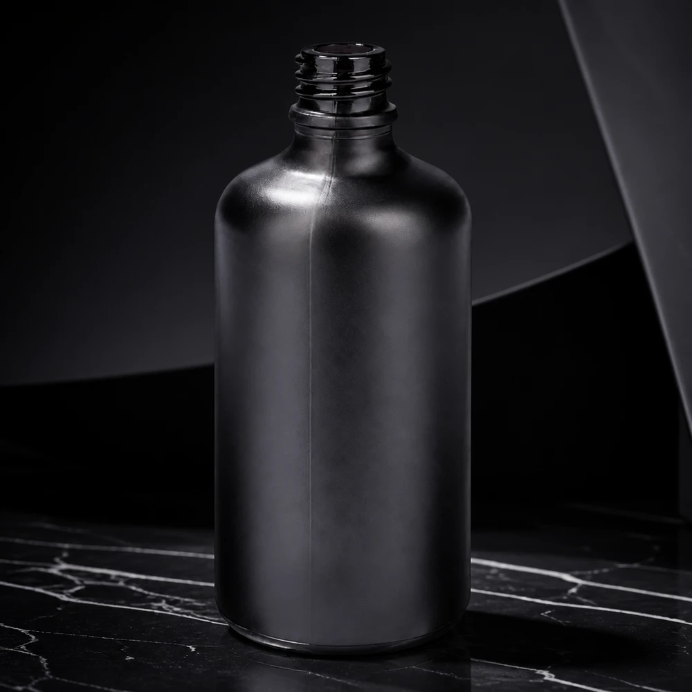100ml Apothekerflasche BlackLine UT18/100 UNiTWIST schwarz matt für professionelle Anwendung Pacadura