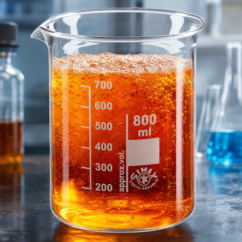 Becherglas 800ml Borosilikatglas, niedrige Form Becherglas 800ml aus Borosilikatglas niedrige Form für professionelle Laboranwendungen im Fachhandel Pacadura