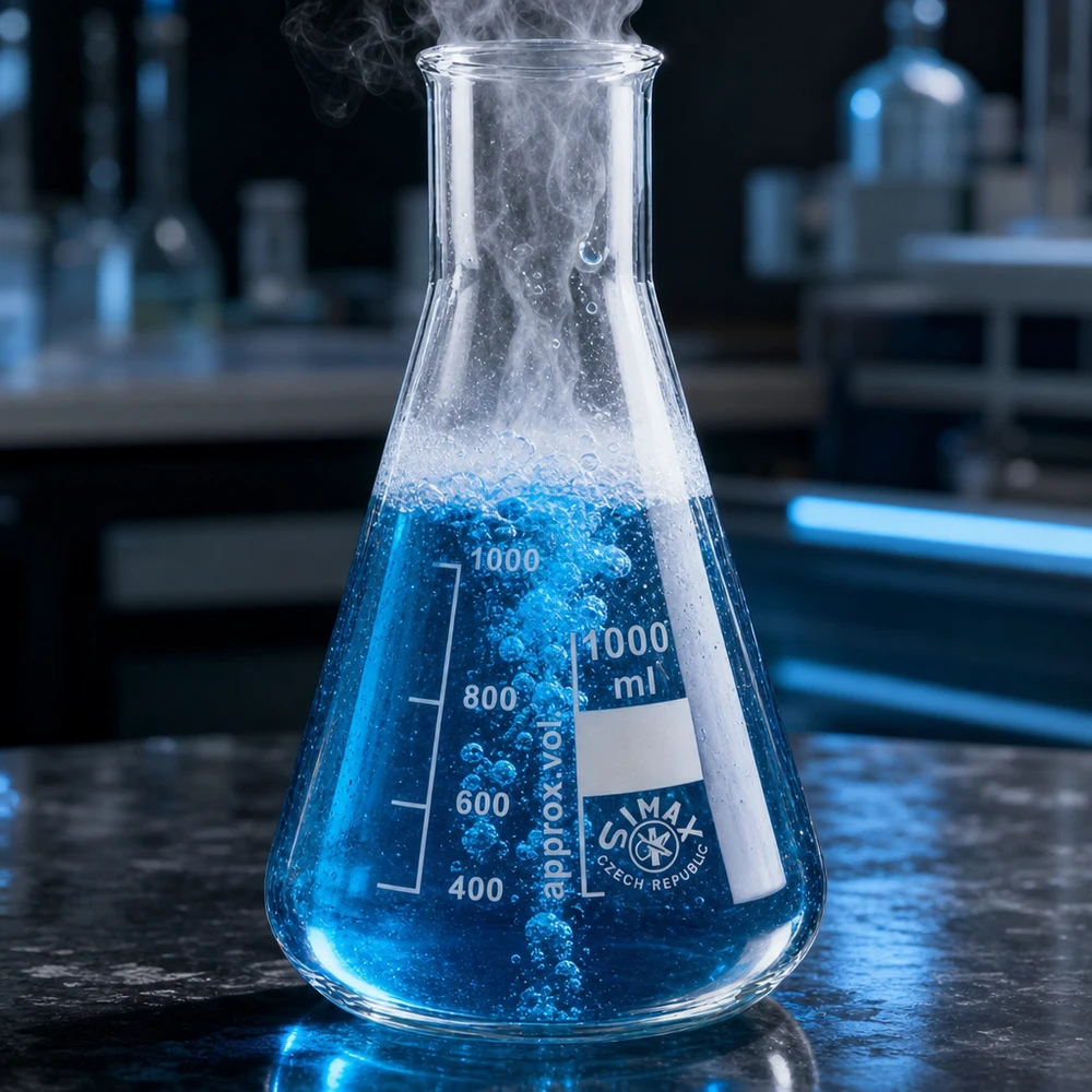 Erlenmeyerkolben 300ml Weithals Borosilikatglas für professionelle Laboranwendungen und chemische Analysen