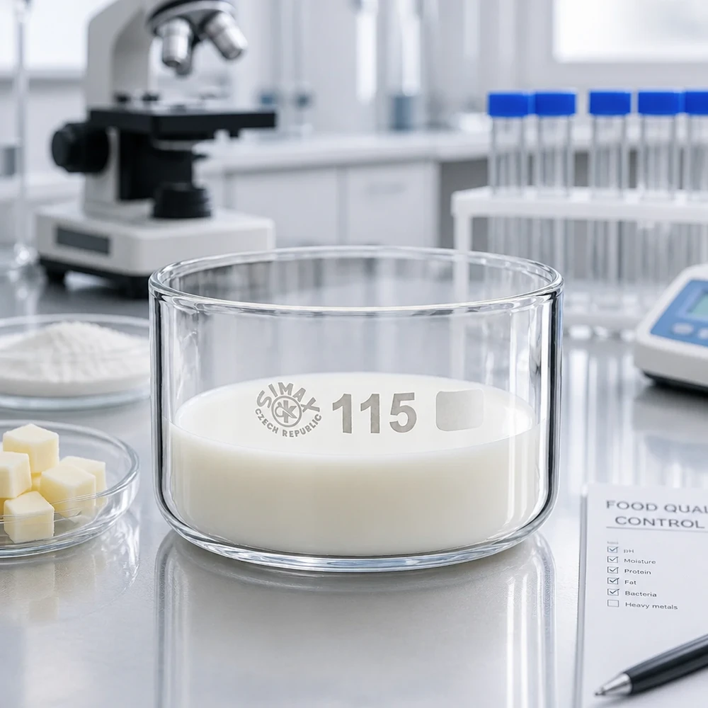 500ml Kristallisierschale ohne Ausguss Borosilikat ø115mm 500ml Kristallisierschale Borosilikatglas ø115mm ohne Ausguss für Laboreinsatz Lebensmittelqualitätskontrolle