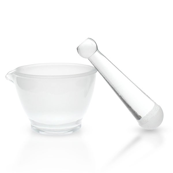 Mörser & Pistill ø80mm, raue Oberfläche