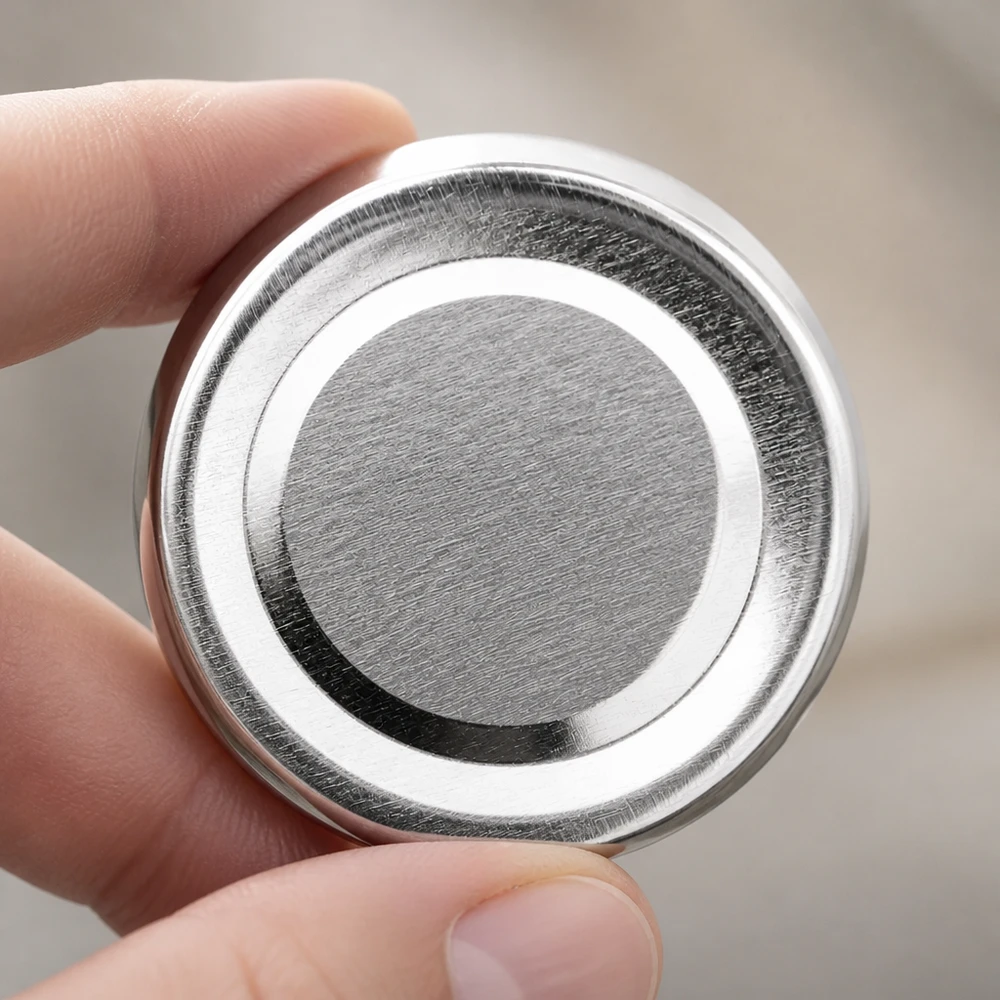 58mm BasicSeal Deckel silber (TO58deep) UNiTWIST 58mm BasicSeal Deckel silber TO58deep UNiTWIST Metalldeckel für Gläser im gewerblichen Großeinsatz