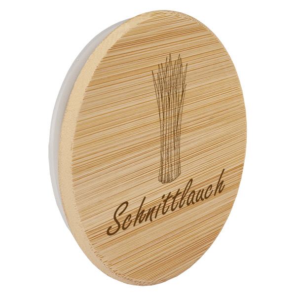 Holzdeckel "Schnittlauch" für WECK RR60
