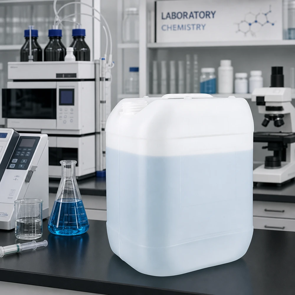 Kanister 20 Liter ohne Verschluss Weißer HDPE Kanister 20 Liter ohne Verschluss für gewerblichen Einsatz im Labor und Industrie