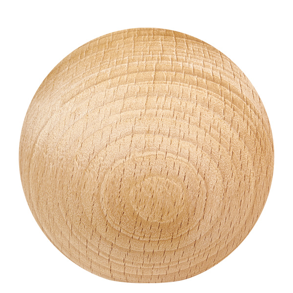 UNiTWIST Holzkugel Buche einzeln Detailansicht Holzmaserung sichtbar WECK RR60 Deckelgriff Ersatz
