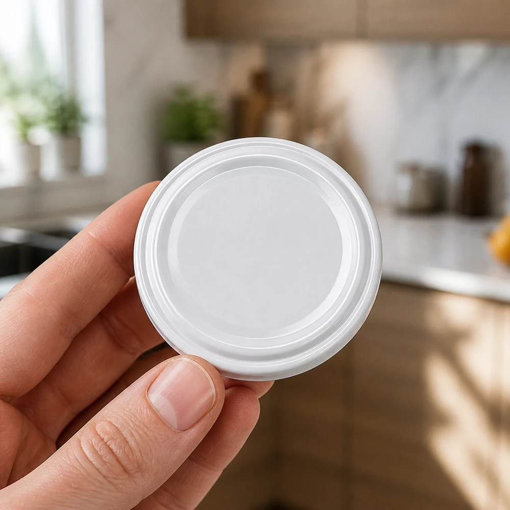 UNiTWIST TO43 Twist-Off-Deckel weiss BioSeal BPA-frei unitemp für Einmachgläser Gewerbe