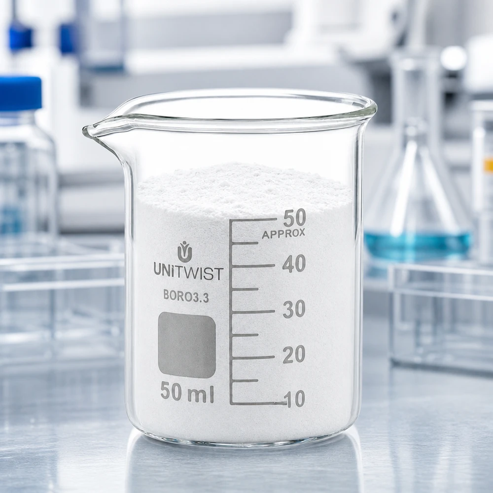 Becherglas 50ml Borosilikat, niedrige Form UNiTWIST Becherglas 50ml Borosilikat 3.3 niedrige Form UNiTWIST für Labor und Gewerbe