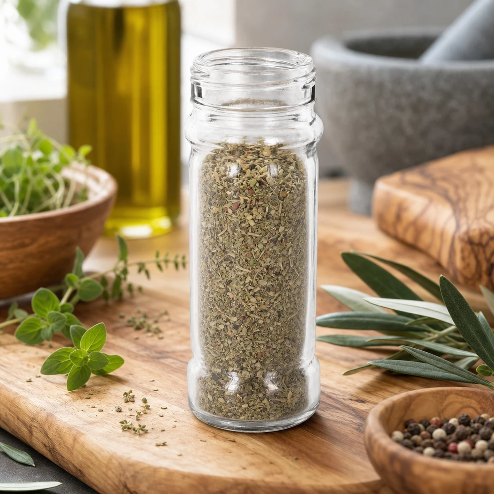 Salz/-Gewürzglas Mary 100ml, Gewinde 41mm Klarglas Klarglas Gewürzglas Mary 100ml Gewinde 41mm für professionellen Gastro und Einzelhandel Einsatz