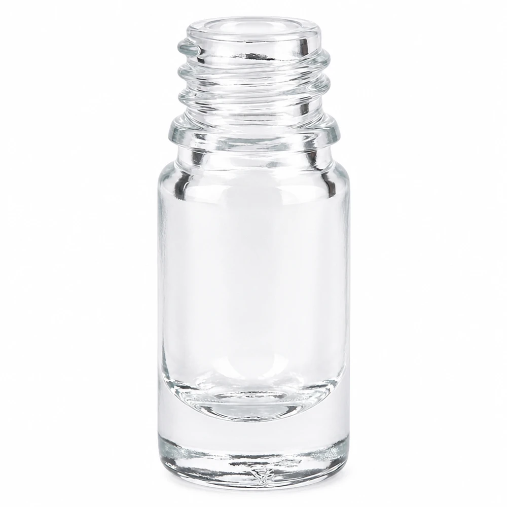 5ml klare Apothekenflasche aus Glas für professionelle Anwendung in Pharmazie und Labor bei Pacadura