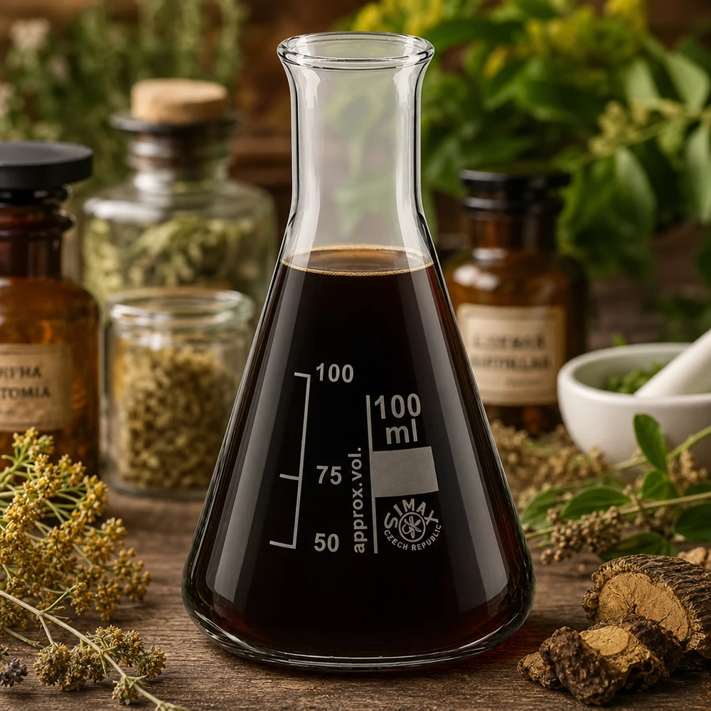 Erlenmeyerkolben 100ml Enghals Erlenmeyerkolben 100ml Enghals aus Borosilikatglas für professionelle Laboranwendungen und gewerblichen Einsatz