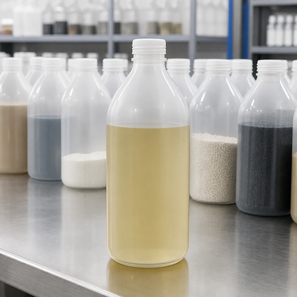 500ml Laborflasche Enghals aus HDPE ohne Verschluss für professionellen Laboreinsatz bei Pacadura