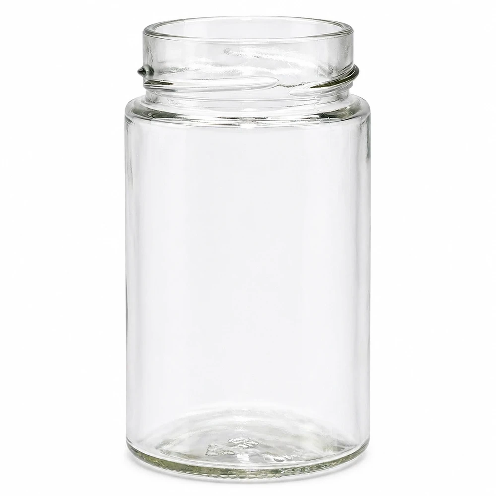 245ml Rundglas ohne Deckel (TO58deep) UNiTWIST UNiTWIST Runda245 Rundglas 245ml TO58deep Einmachglas Schraubglas transparent leer ohne Deckel Glaskonserve