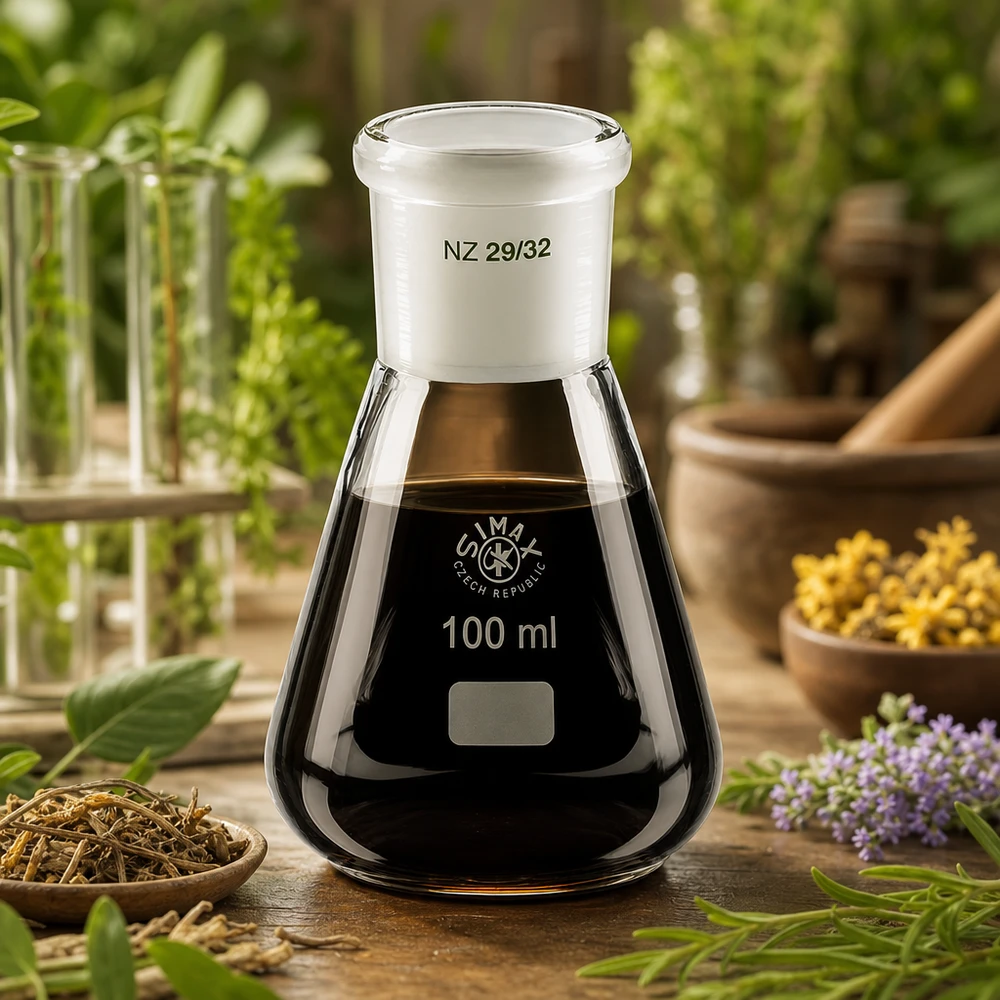 Erlenmeyerkolben 100ml mit Normschliff (29/32) Erlenmeyerkolben 100ml mit Normschliff (29/32)