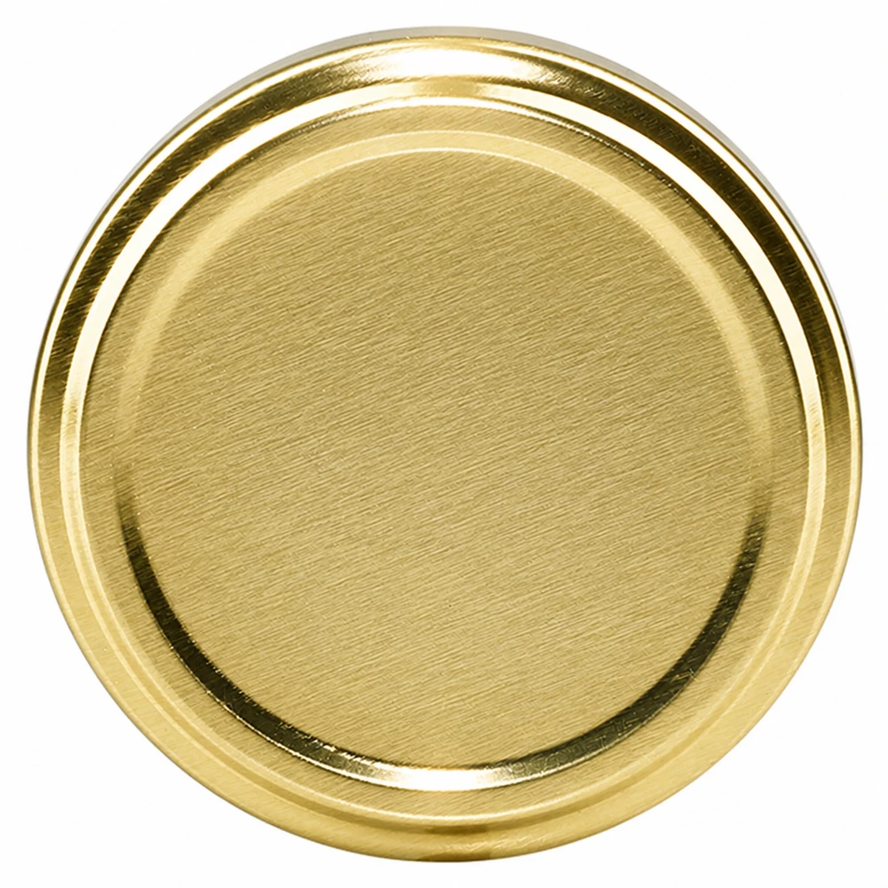 UNiTWIST TO70 Twist-Off-Deckel gold BioSeal BPA-NI unitemp Metalldeckel für Glasgläser Großhandel