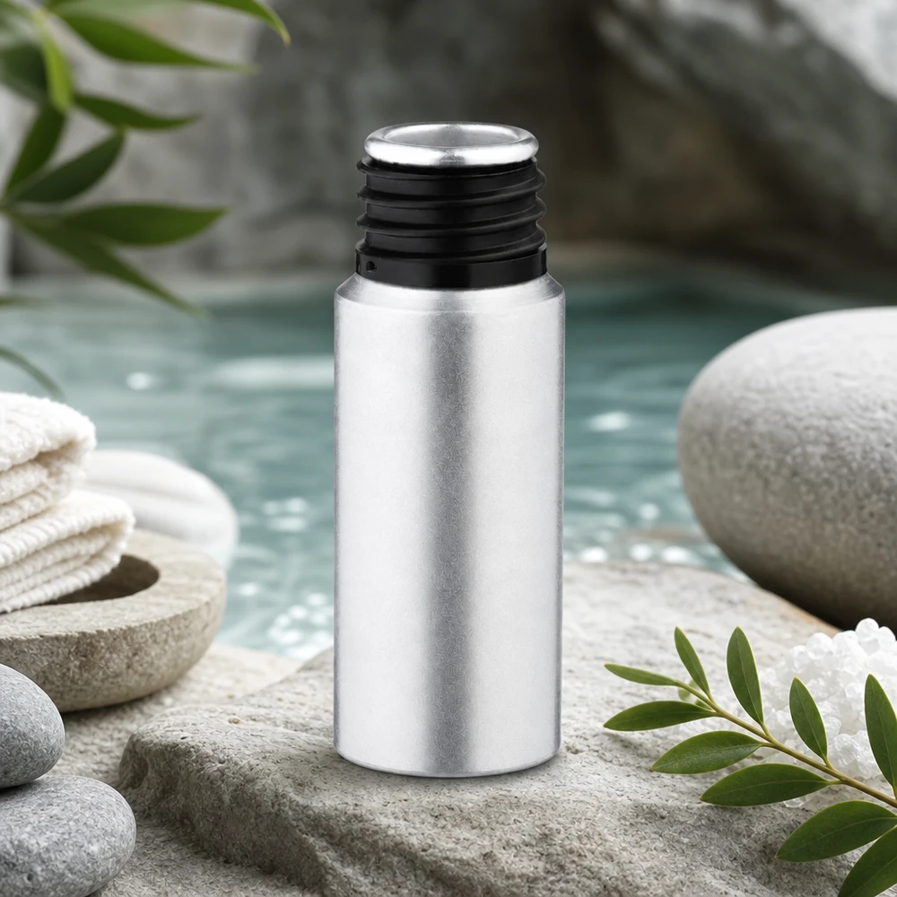 20ml gebeizte Aluflasche 20ml gebeizte Aluminiumflasche für professionellen Einsatz im Fachhandel - hochwertige Verpackungslösung aus Alu