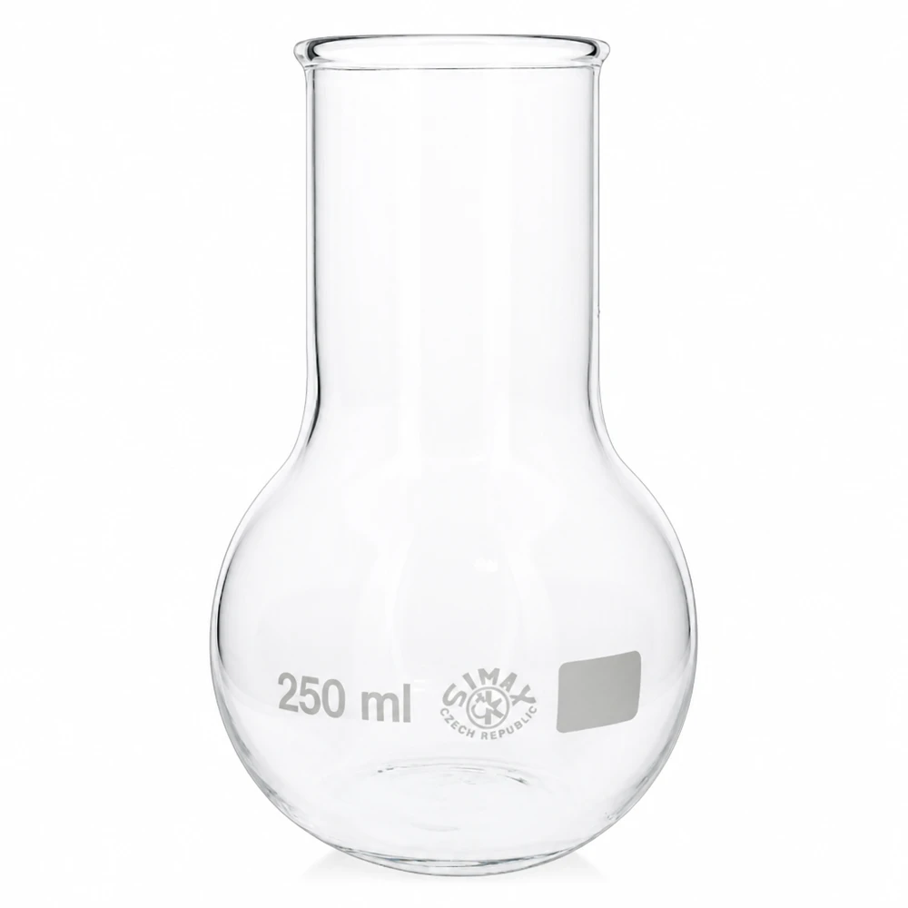 Stehkolben 250ml Weithals Stehkolben 250ml Weithals aus Borosilikatglas für professionelle Laboranwendungen bei Pacadura.de