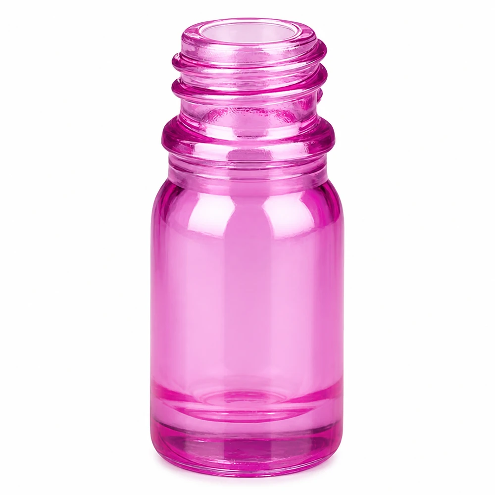 5ml Apothekenflasche PurpleLine UT18/5 UNiTWIST 5ml Apothekenflasche aus Glas in violett für professionelle Anwendung im Pharmabereich mit UT18/5 UNiTWIST Gewinde