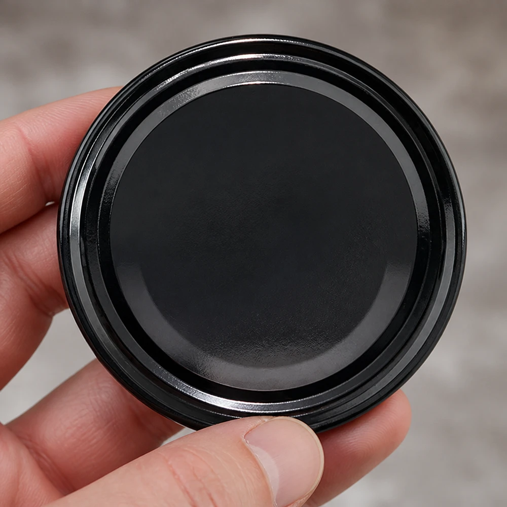 UNiTWIST TO82 Schraubdeckel schwarz BioSeal BPA-NI Metalldeckel für Einmachgläser gewerblicher Einsatz