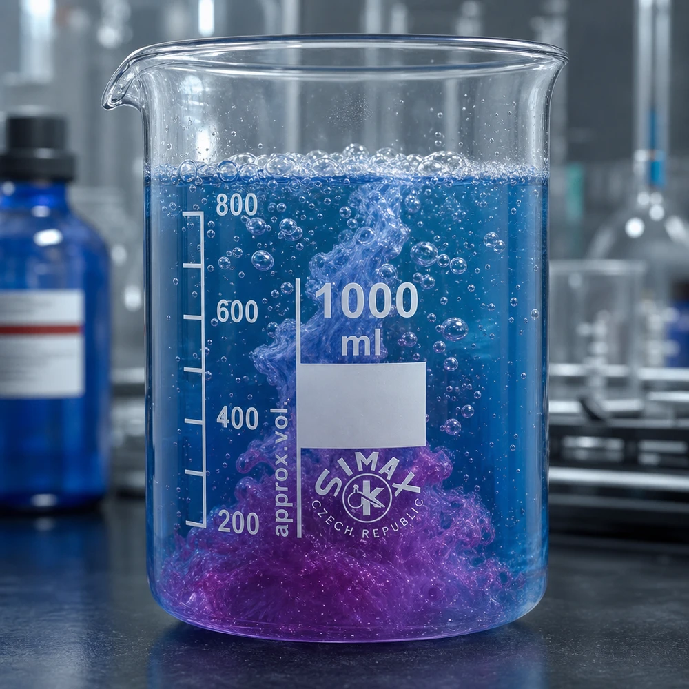 Becherglas 1000ml Borosilikatglas, niedrige Form Becherglas 1000ml niedrige Form aus Borosilikatglas für professionelle Laboranwendungen im Fachhandel Pacadura