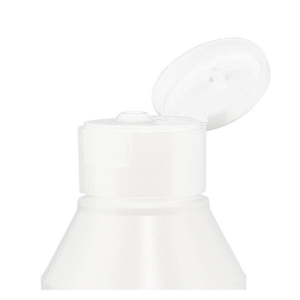 Klappscharnier Verschluss für Lotionsflasche Klappscharnier Verschluss für Lotionsflasche