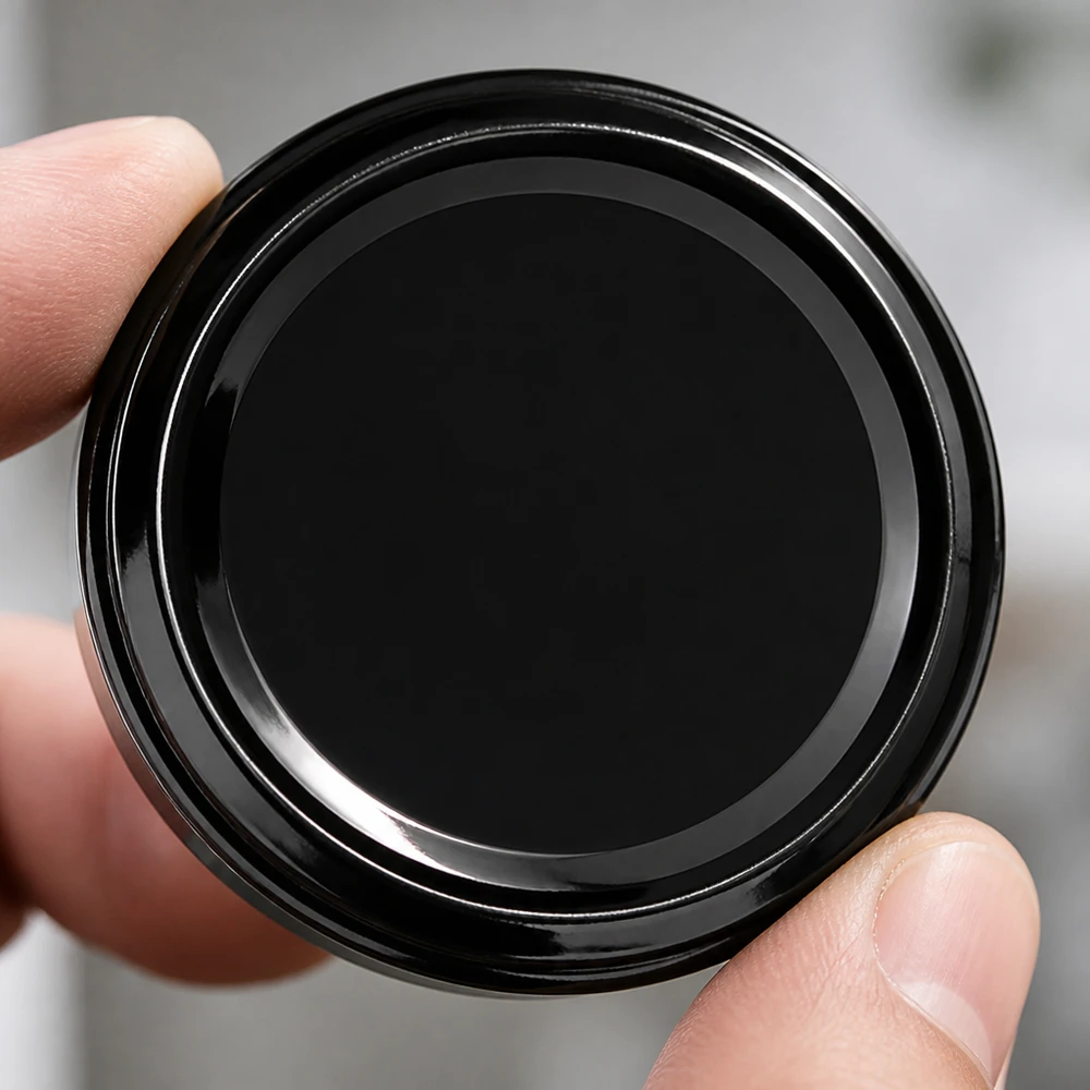 TO63 Schraubdeckel schwarz BioSeal BPA-NI UNiTWIST unitemp Metalldeckel für Gläser gewerblich