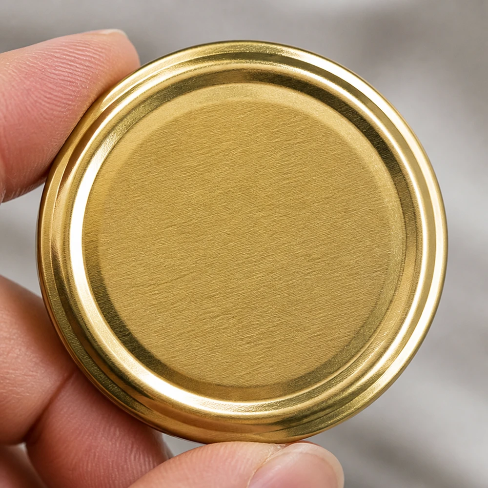 UNiTWIST TO66 Twist-Off-Deckel gold BioSeal BPA-NI unitemp Metalldeckel 66mm für Gläser Gewerbe