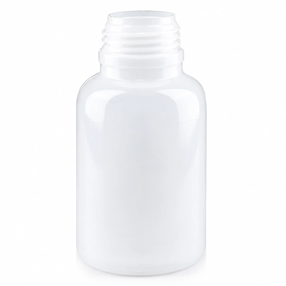 250ml Weithals-Laborflasche HDPE ohne Verschluss für professionellen Labor- und Gewerbeeinsatz