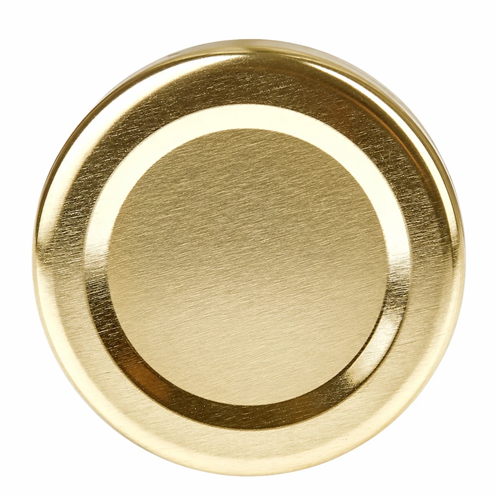 48mm BasicSeal Twist-Off Deckel TO48 gold Metalldeckel für Einmachgläser gewerblicher Einsatz Großhandel